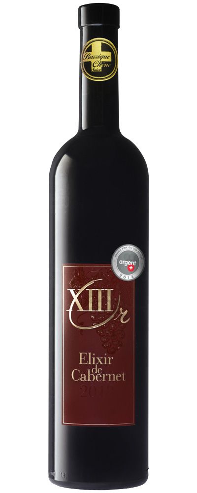 Elixir de Cabernet rouge barrique 70cl 13 Coteaux - 2014 Réserve Spéciale. Médaille du Grand Prix du Vin Suisse